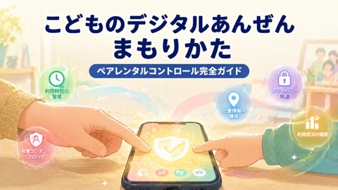 子どものデジタル安全を守る方法