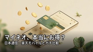 mineo格安SIM比較記事のアイキャッチ