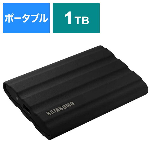 Samsung T7 Shield 1TB 外付けSSD（防水防塵IP65・耐衝撃設計）