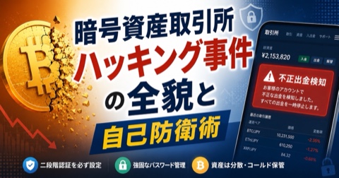 暗号資産取引所の不正出金事件と防御法【2026年版】