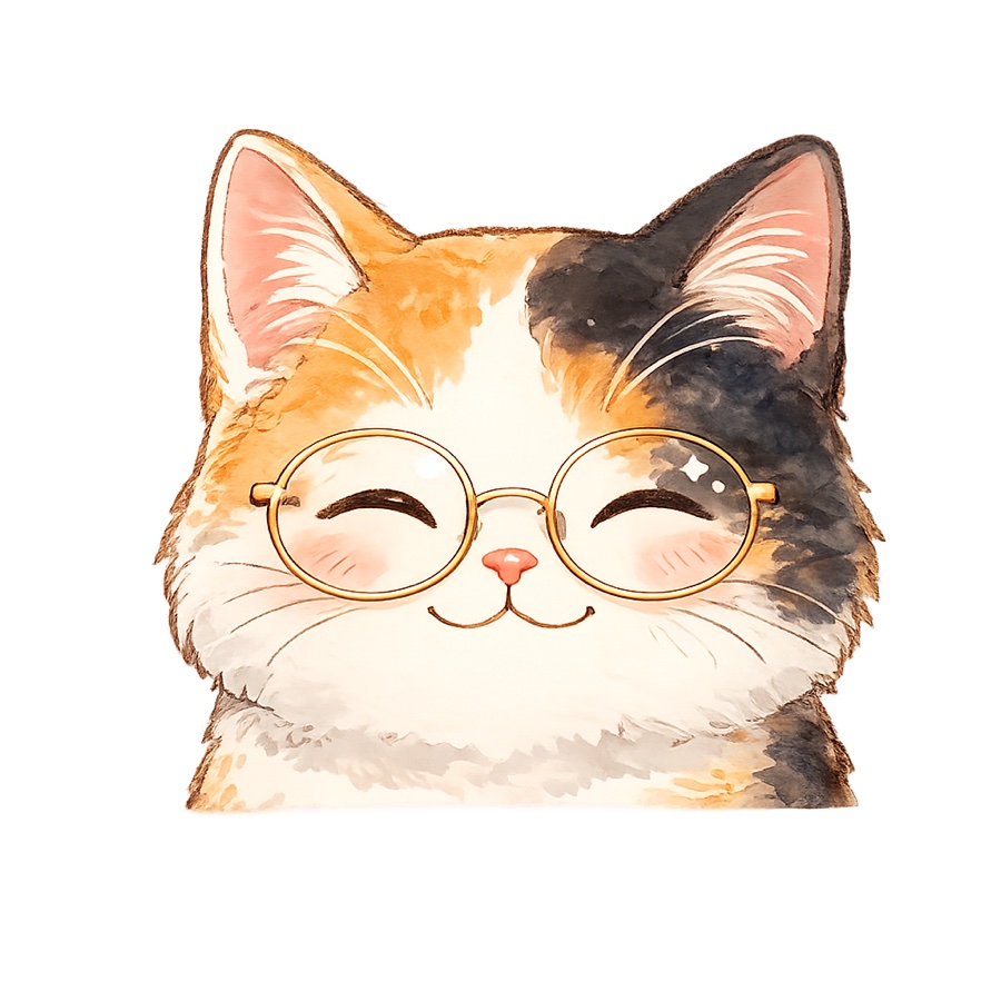 ChatGPT生成・シンプルでかわいい似顔絵SNSアイコンサンプル