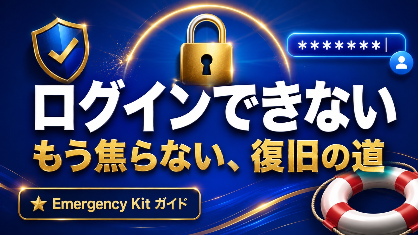 1Passwordにログインできない時の全対処法【2026年版】
